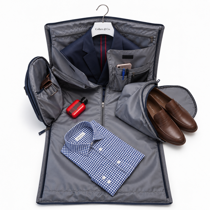 The Collars & Co. Garment Duffel Bag