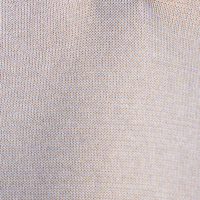 The Maranello Mid-Weight Cotton & Silk Polo Sand - Buttonless