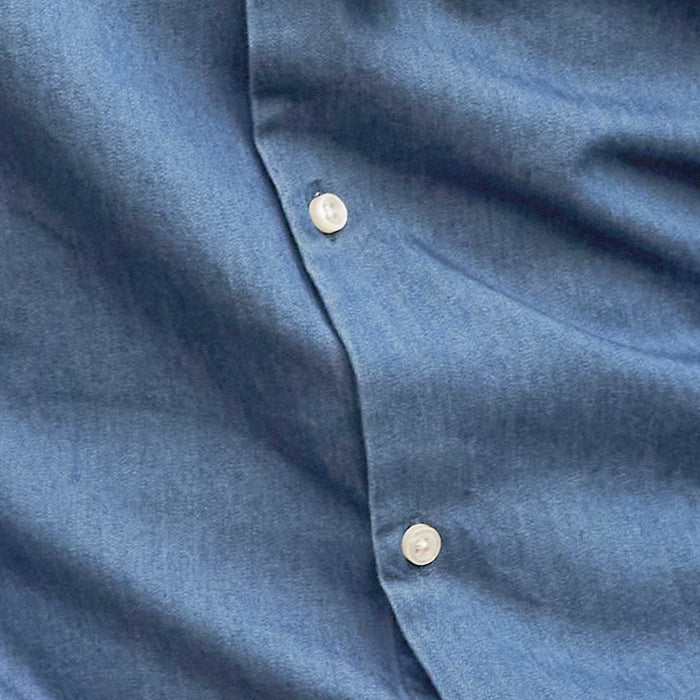 The Perfect Chambray Shirt Medium Blue Wash