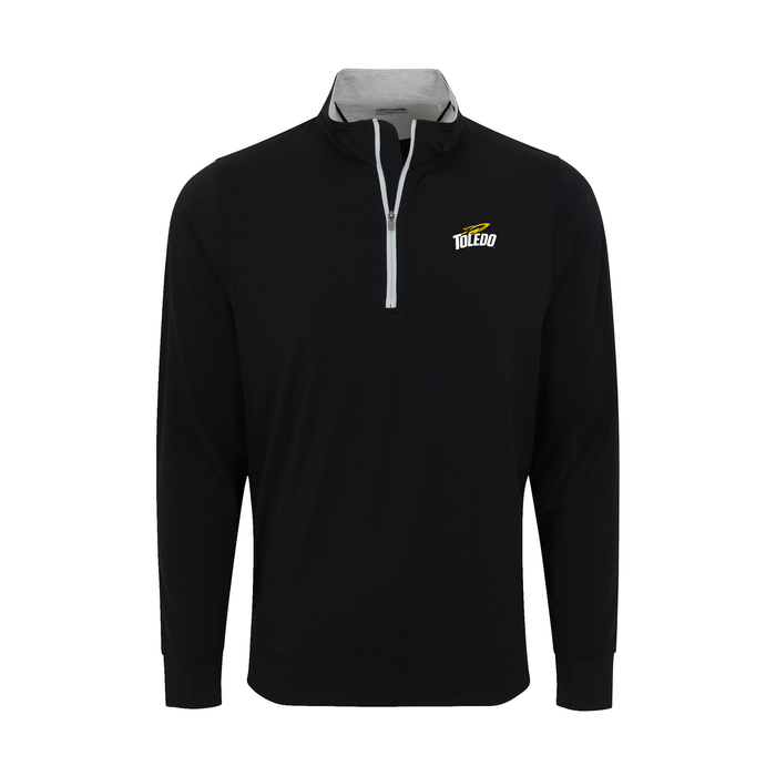 Toledo DriRelease® Performance Pullover Black with Light Grey Trim