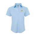 Toledo Women's Cap Sleeve Semi Spread Polo Sky Blue