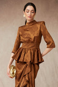 TOP ANCARA MARRON