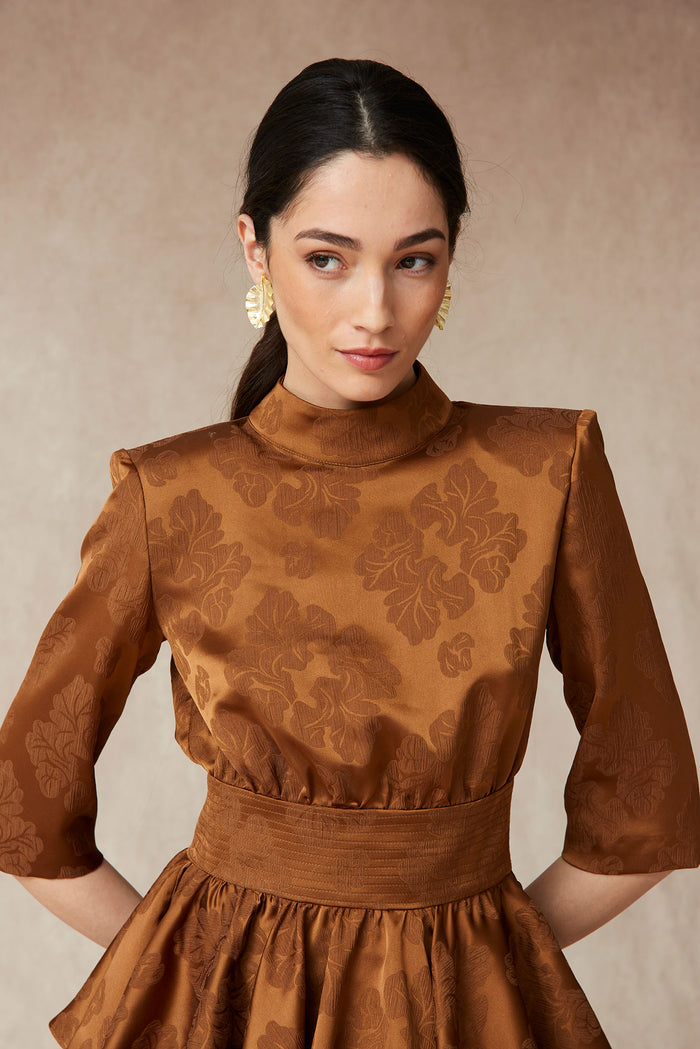 TOP ANCARA MARRON