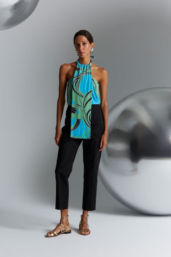 TOP CMP.014 TURQUESA