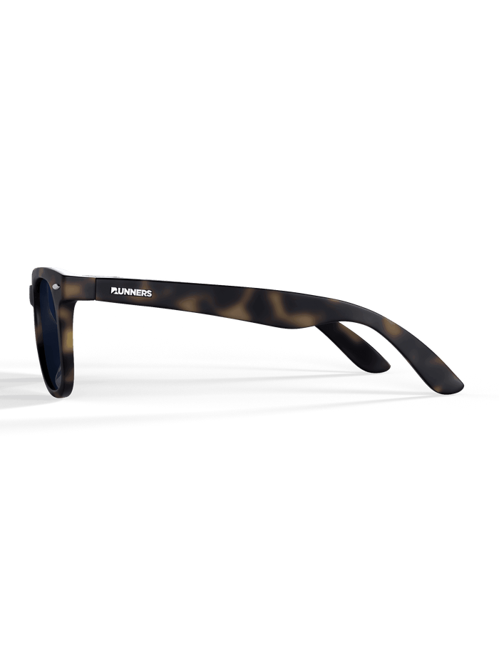 Tortoise Square Sport Sunglasses - Polarized UV400 for Men & Women