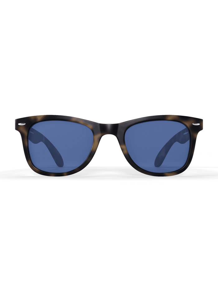 Tortoise Square Sport Sunglasses - Polarized UV400 for Men & Women