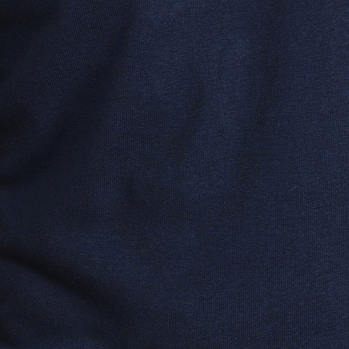 Toscano Linen Blend Polo Navy