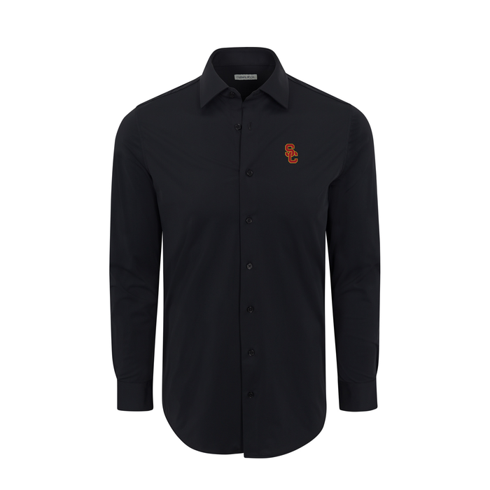 USC Apex Performance Dress Shirt Black