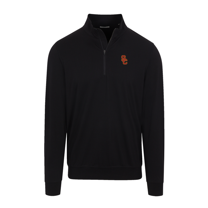 USC Velocity Performance Quarter Zip Black