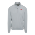 Utah Velocity Performance Quarter Zip Light Grey