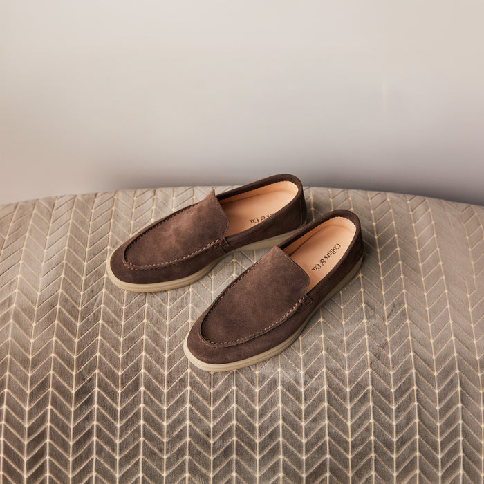 Valenzio Loafer Brown Suede