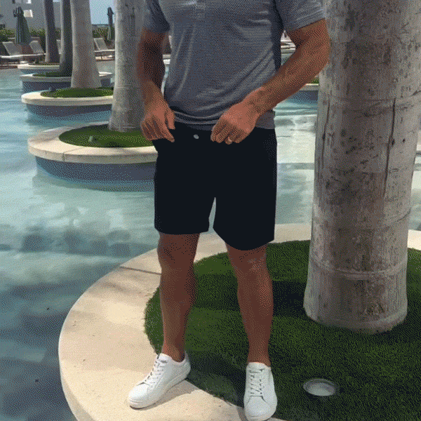 Velocity Pull-On Performance Shorts Navy