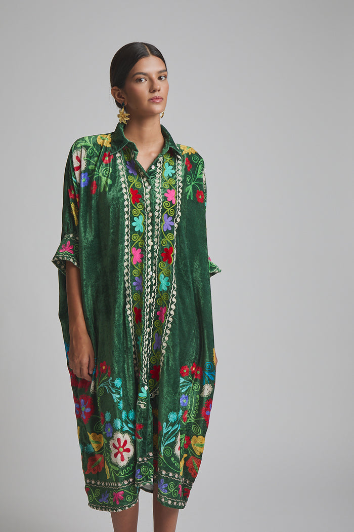 VESTIDO CASIEL VERDE
