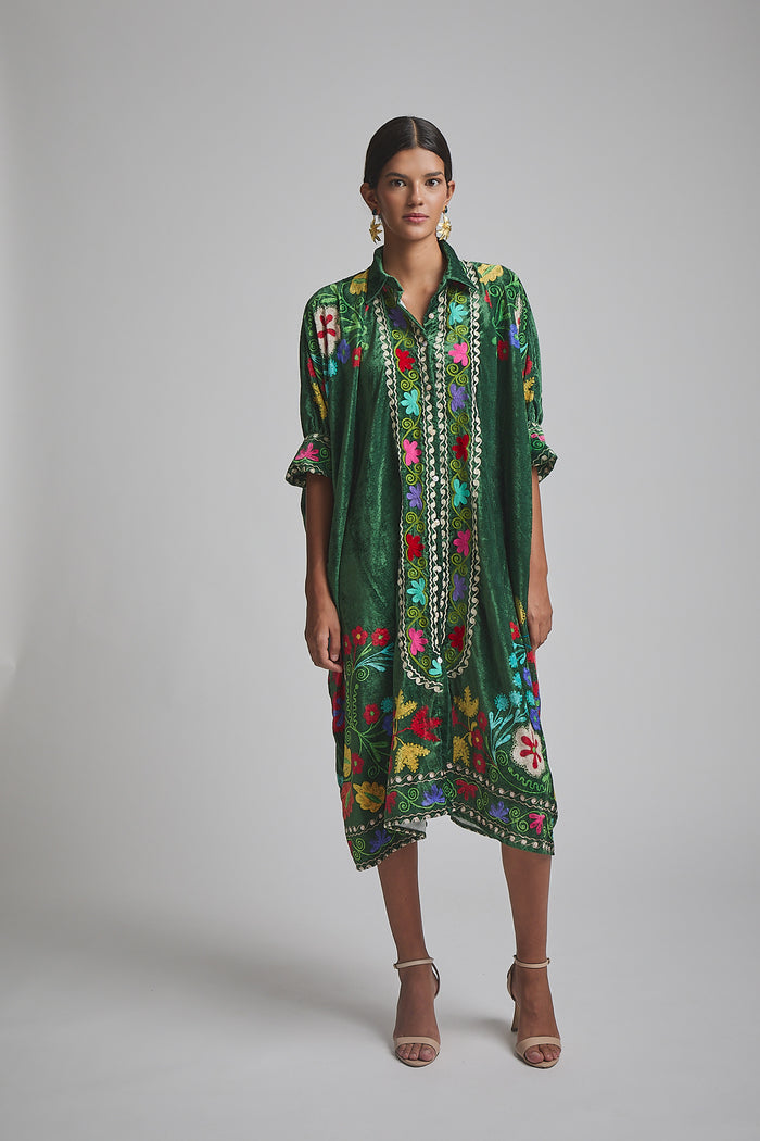 VESTIDO CASIEL VERDE