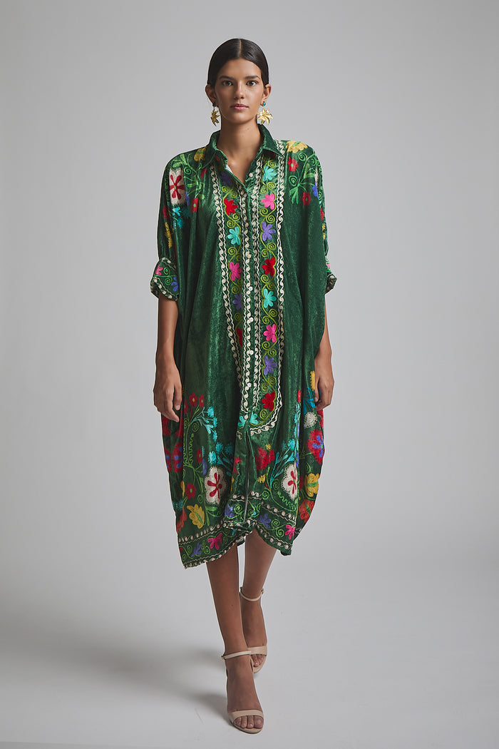 VESTIDO CASIEL VERDE