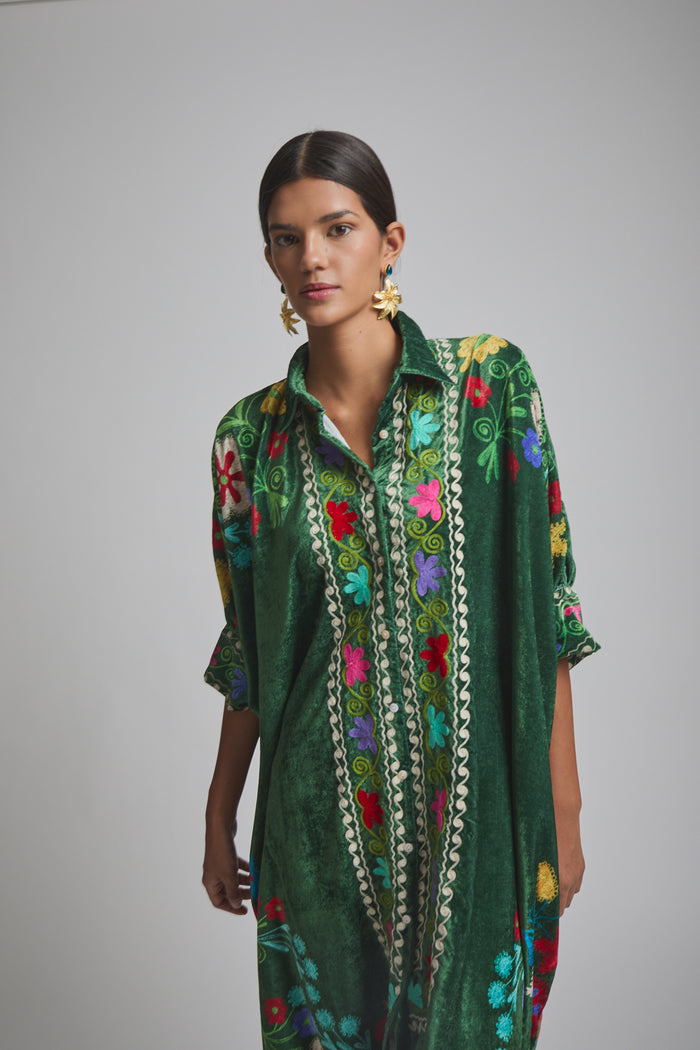 VESTIDO CASIEL VERDE