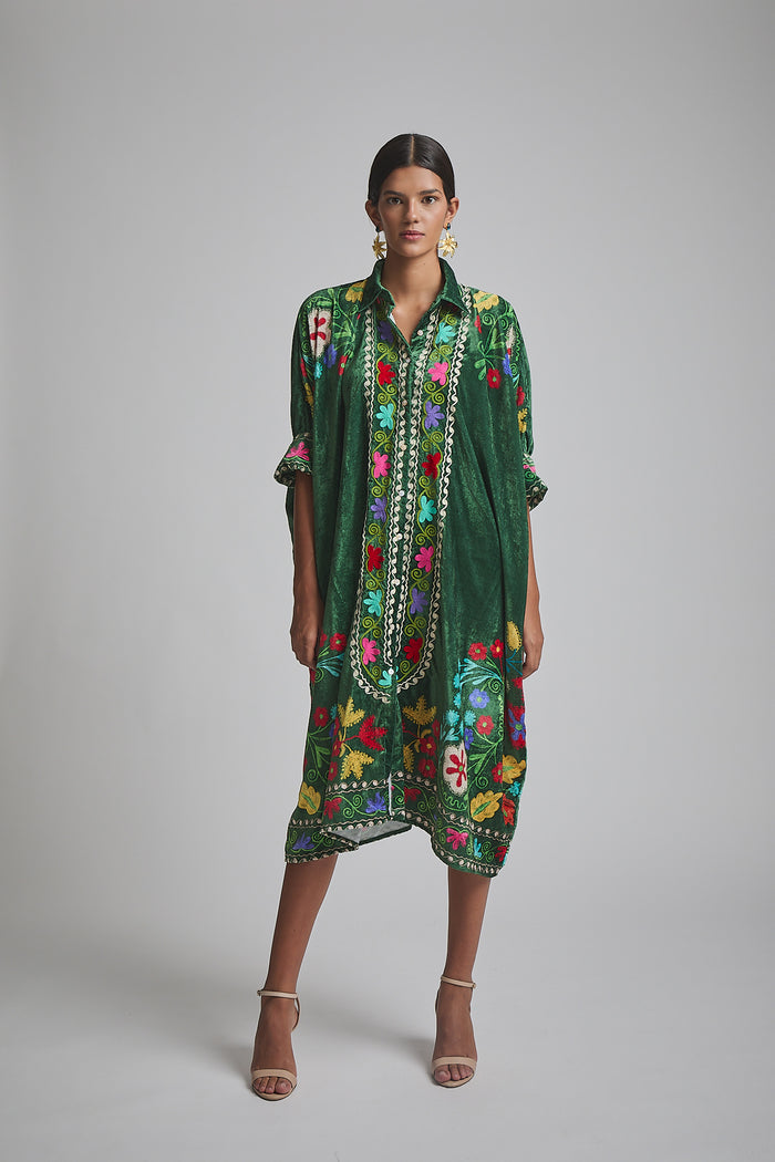 VESTIDO CASIEL VERDE