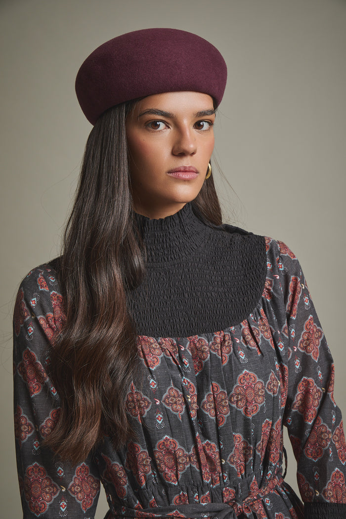VESTIDO CIELA MARRON