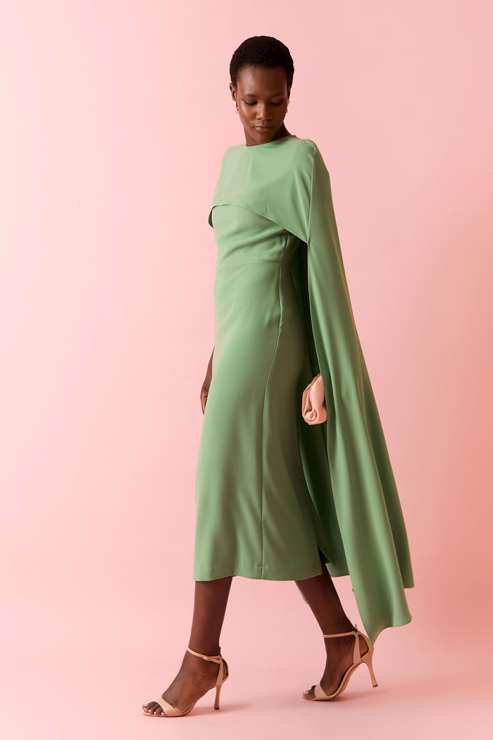 VESTIDO CRISANTEMOVERDE