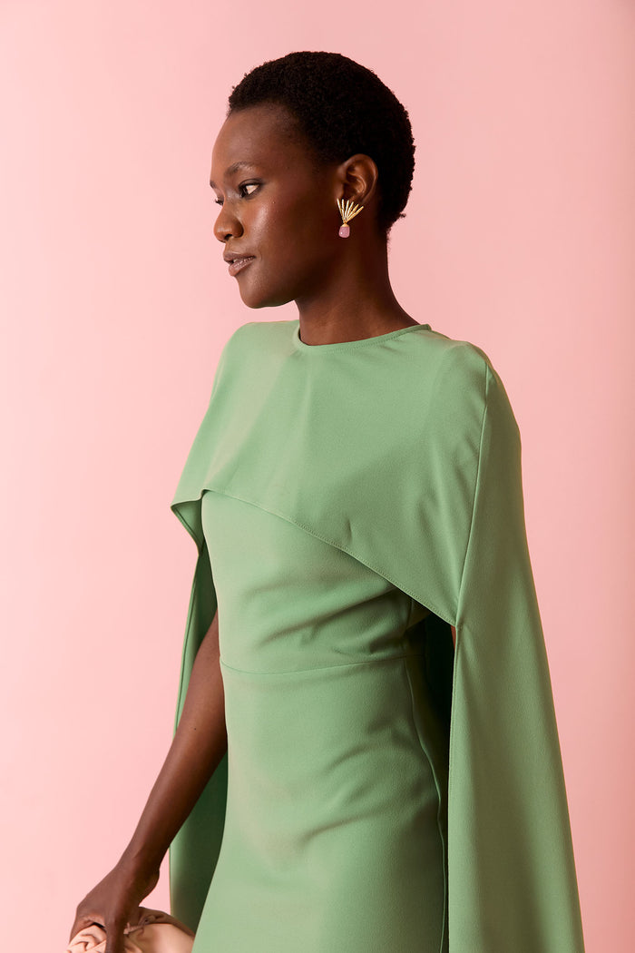 VESTIDO CRISANTEMOVERDE