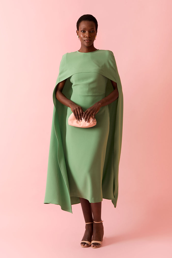 VESTIDO CRISANTEMOVERDE