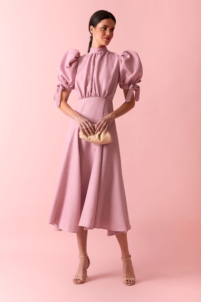 VESTIDO ELENA ROSA CLARO
