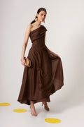 VESTIDO GINEBRAMARRÓN
