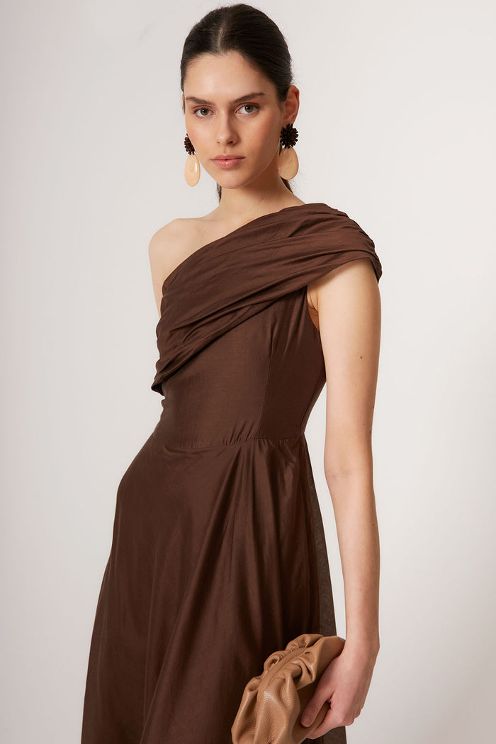 VESTIDO GINEBRAMARRÓN