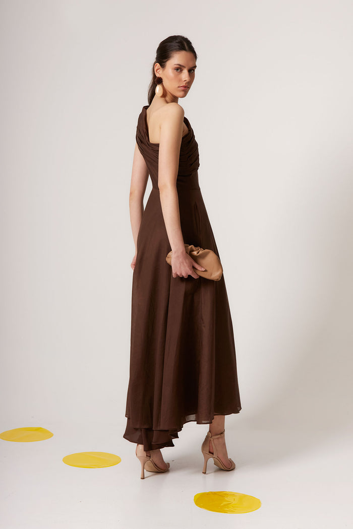 VESTIDO GINEBRAMARRÓN