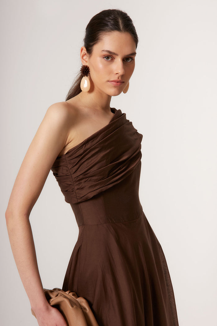 VESTIDO GINEBRAMARRÓN