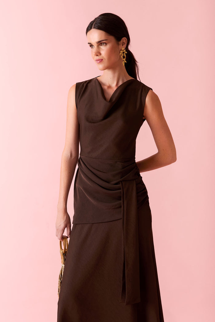 VESTIDO GINNYMARRON