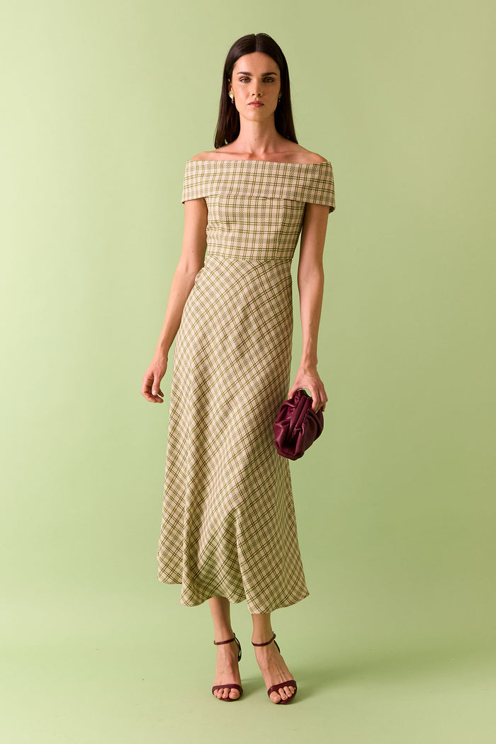 VESTIDO HIRUSTAVERDE