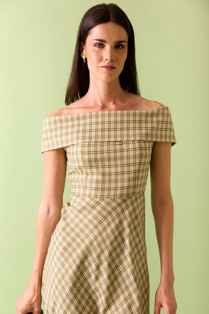 VESTIDO HIRUSTAVERDE