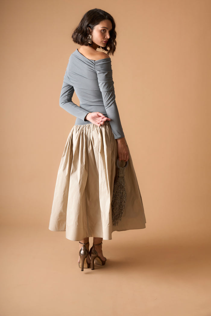 VESTIDO LIRIAN GRIS