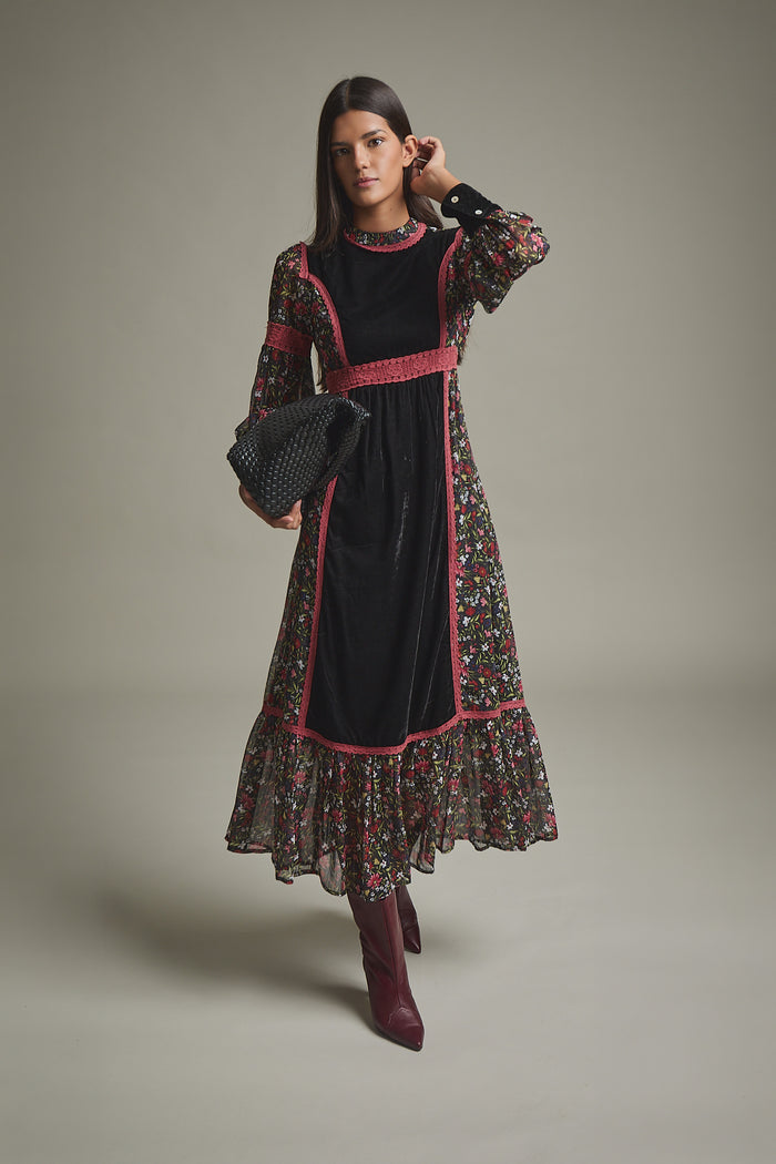 VESTIDO MARGARITA MULTICOLOR