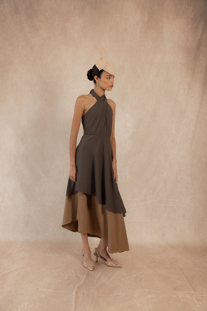 VESTIDO MARIANA TOPO