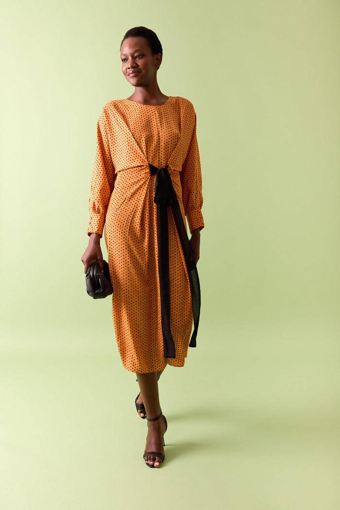 VESTIDO PEDRO NARANJA