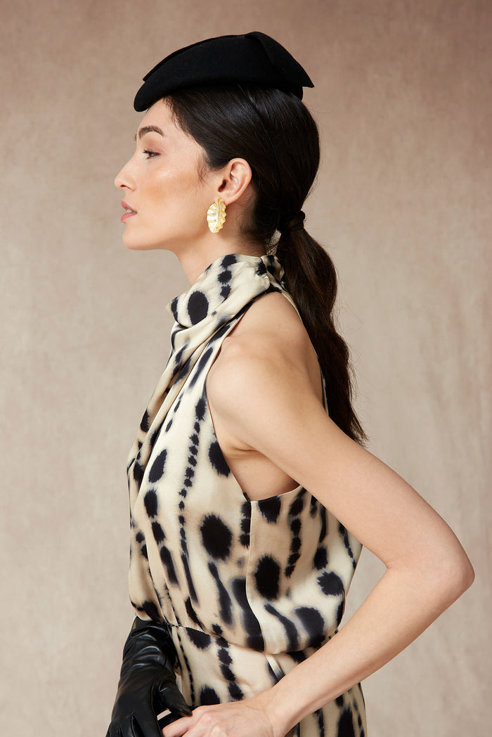 VESTIDO PENNY CRUDO/NEGRO