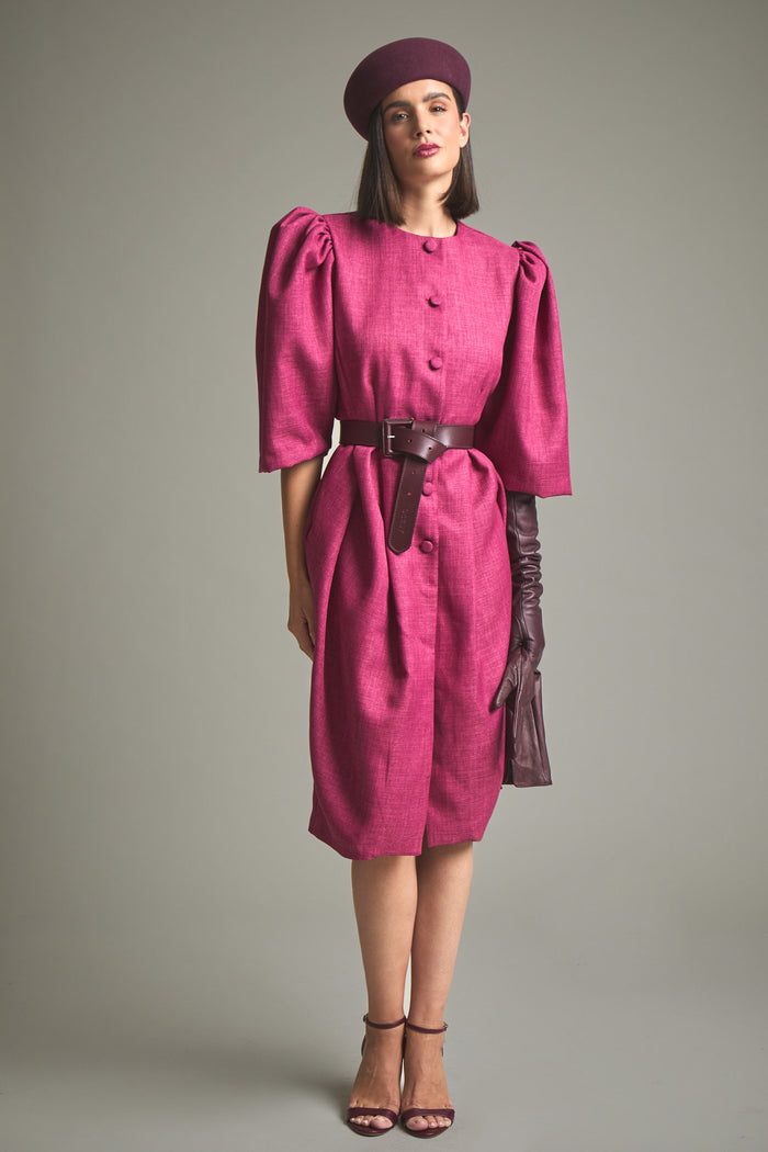 VESTIDO ROGELIA FUCSIA