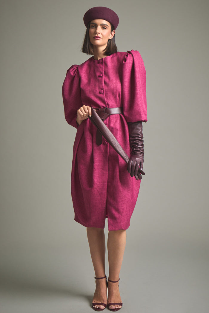 VESTIDO ROGELIA FUCSIA