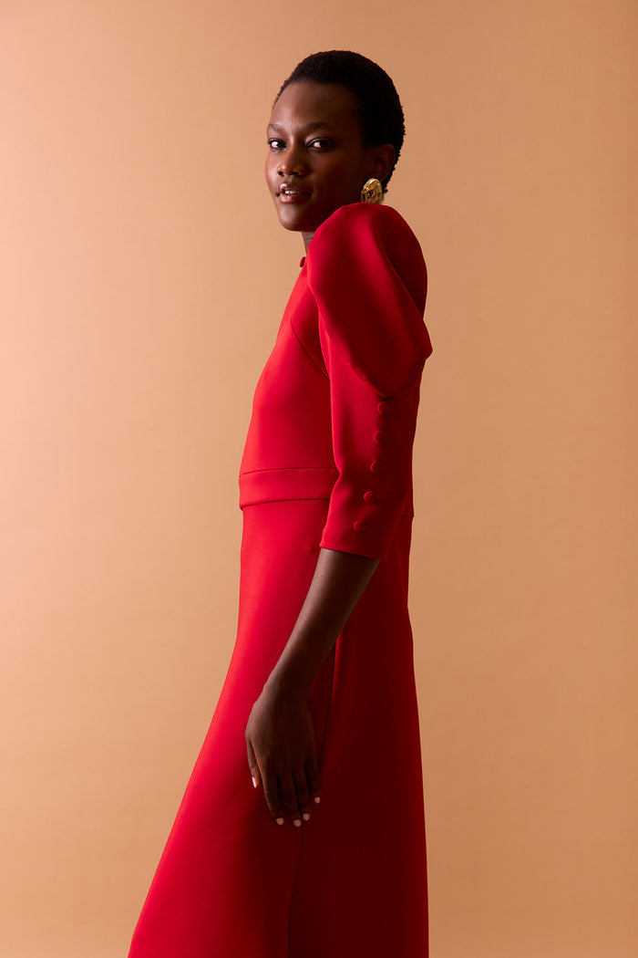 VESTIDO ROMANAROJO