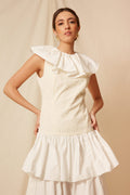 VESTIDO SELENE CRUDO