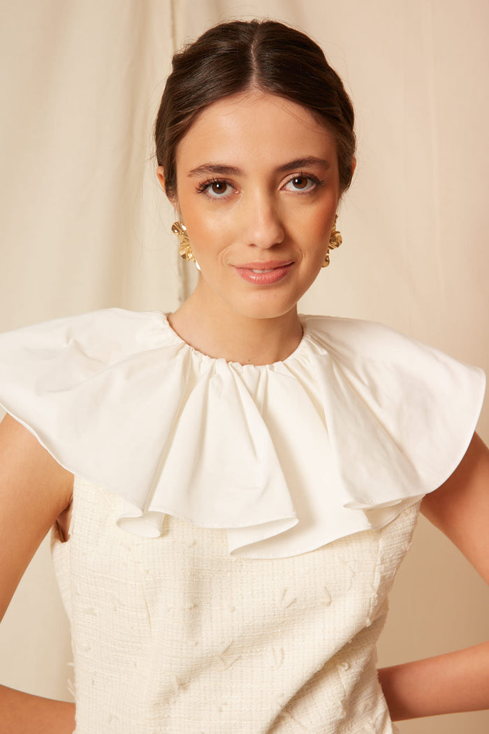 VESTIDO SELENE CRUDO