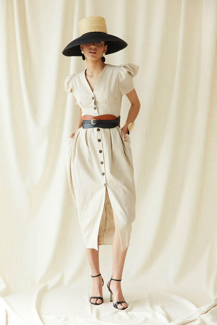 VESTIDO TRIANA CRUDO