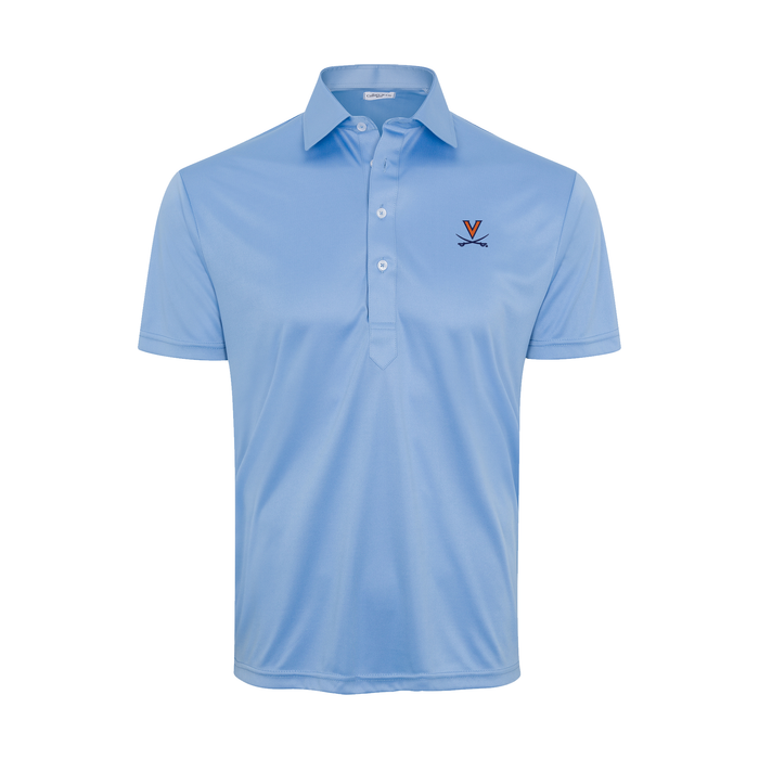 Virginia Semi-Spread Collar Polo French Blue