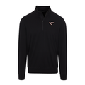 Virginia Tech Velocity Performance Quarter Zip Black