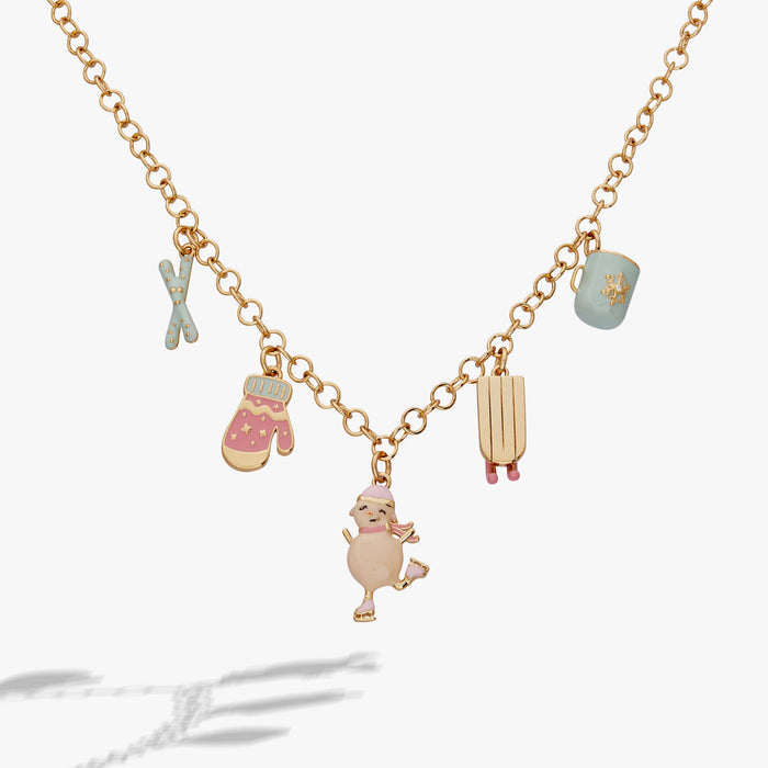 Winter Wonderland Multi Charm Necklace
