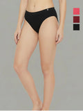 Women Seamless Mid-Rise Breathable & Comfort Fit Briefs (Pack Of 3)
