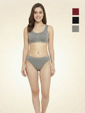 Women Seamless Mid-Rise Breathable & Comfort Fit Briefs (Pack Of 3)