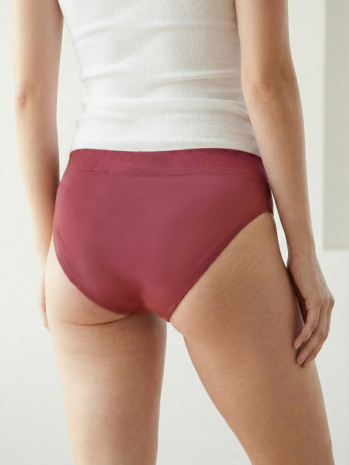 Women Seamless Mid-Rise Breathable & Comfort Fit Briefs (Pack Of 3)